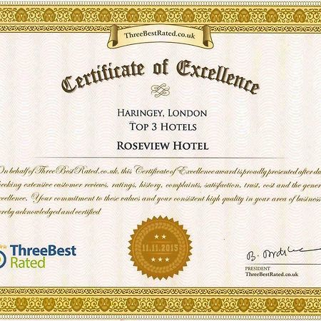 Roseview Alexandra Palace Hotel London Eksteriør bilde